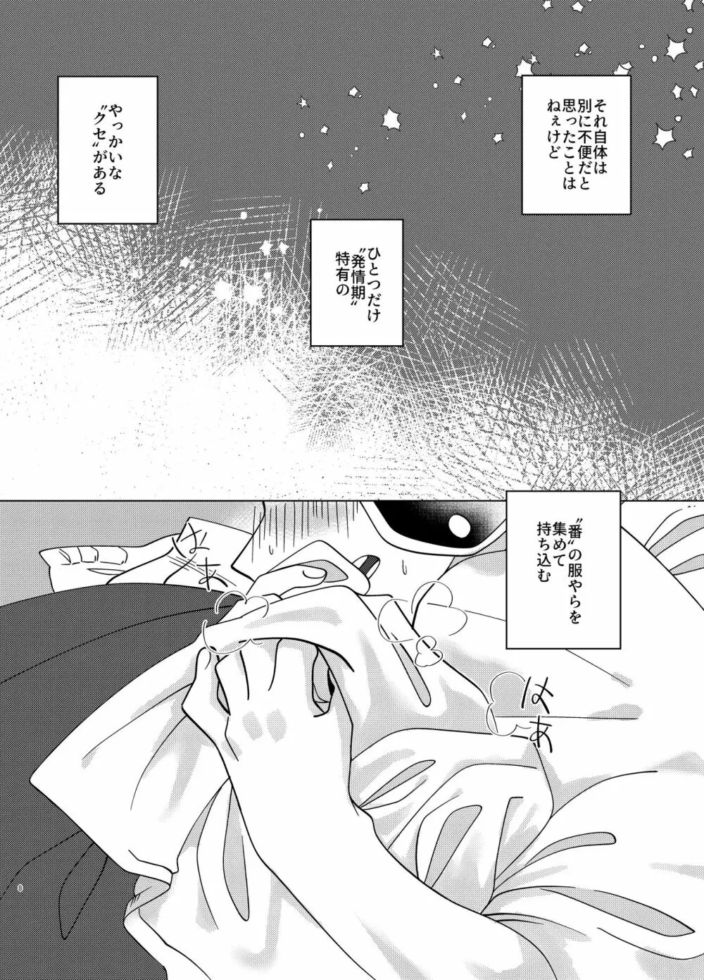 真夏 暑がり 厚着の君 - page7