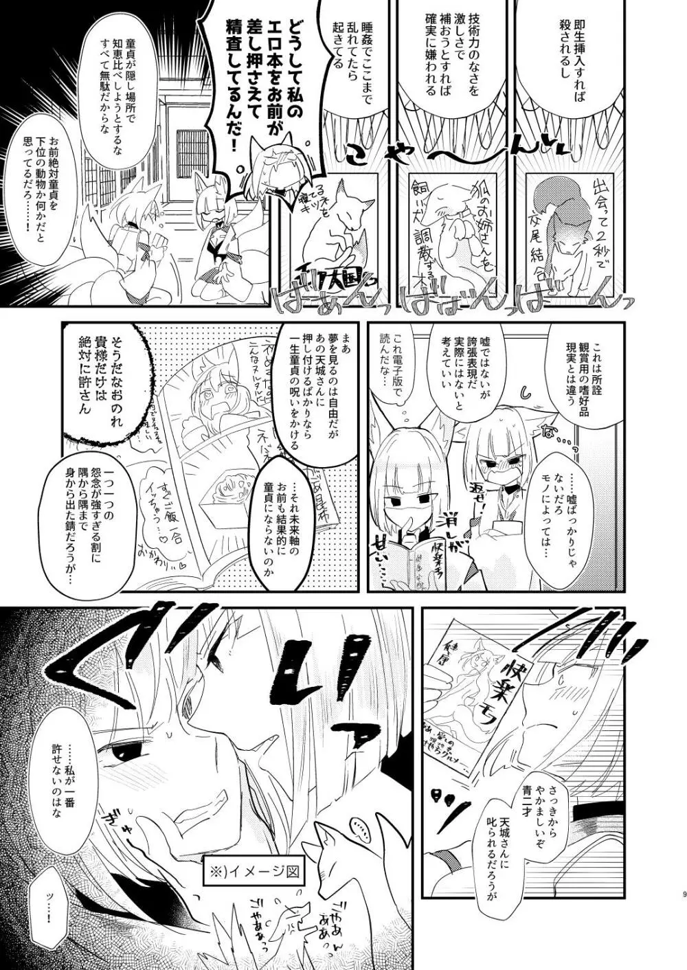 これだから童貞は!! - page8