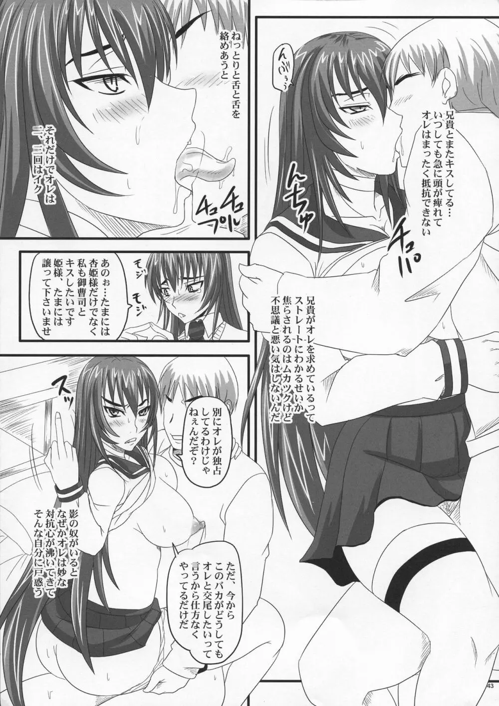 ドSな姫は汚される 辱ノ夢 - page43