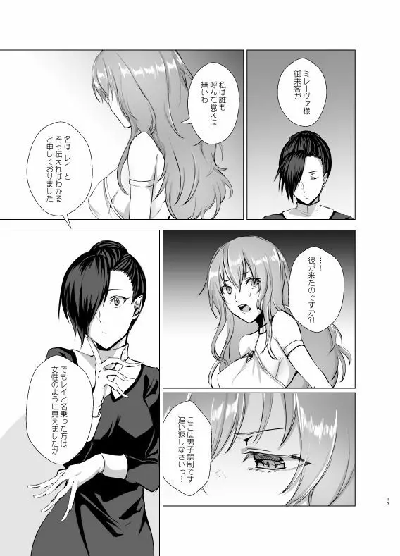 月光塔の夢 女体化童話～男子禁制の塔～ - page13