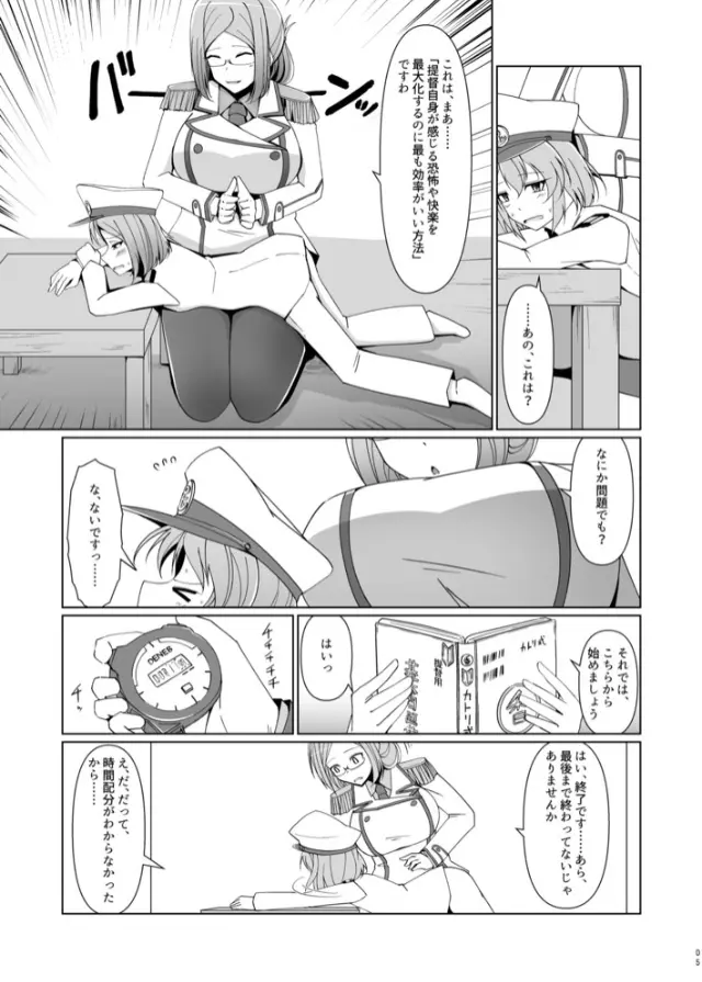 縮小提督には練習が必要!? - page4