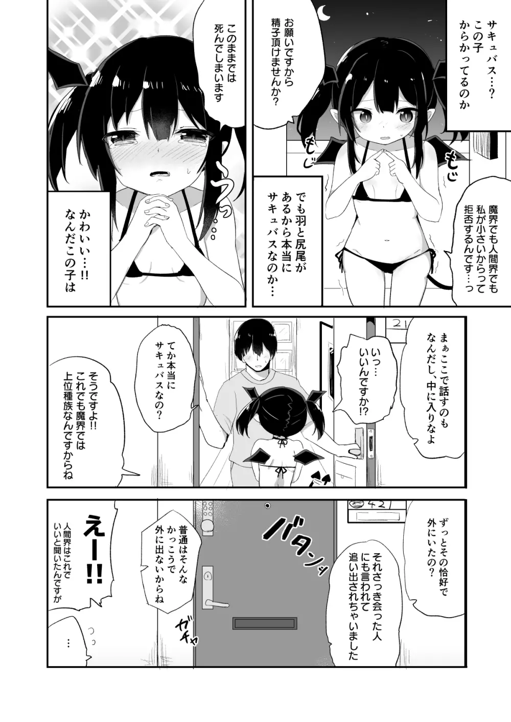 ぽんこつサキュバスちゃん - page3
