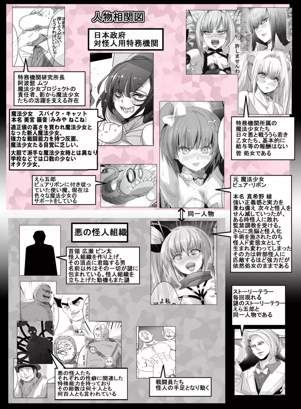 魔法少女VSエロ処女実験 - page4