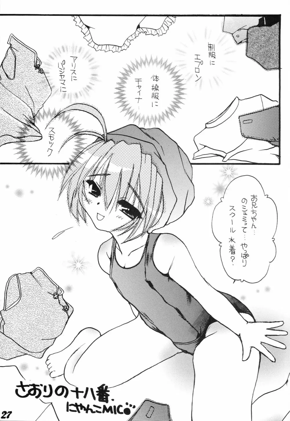 はじめてのないしょなの - page26