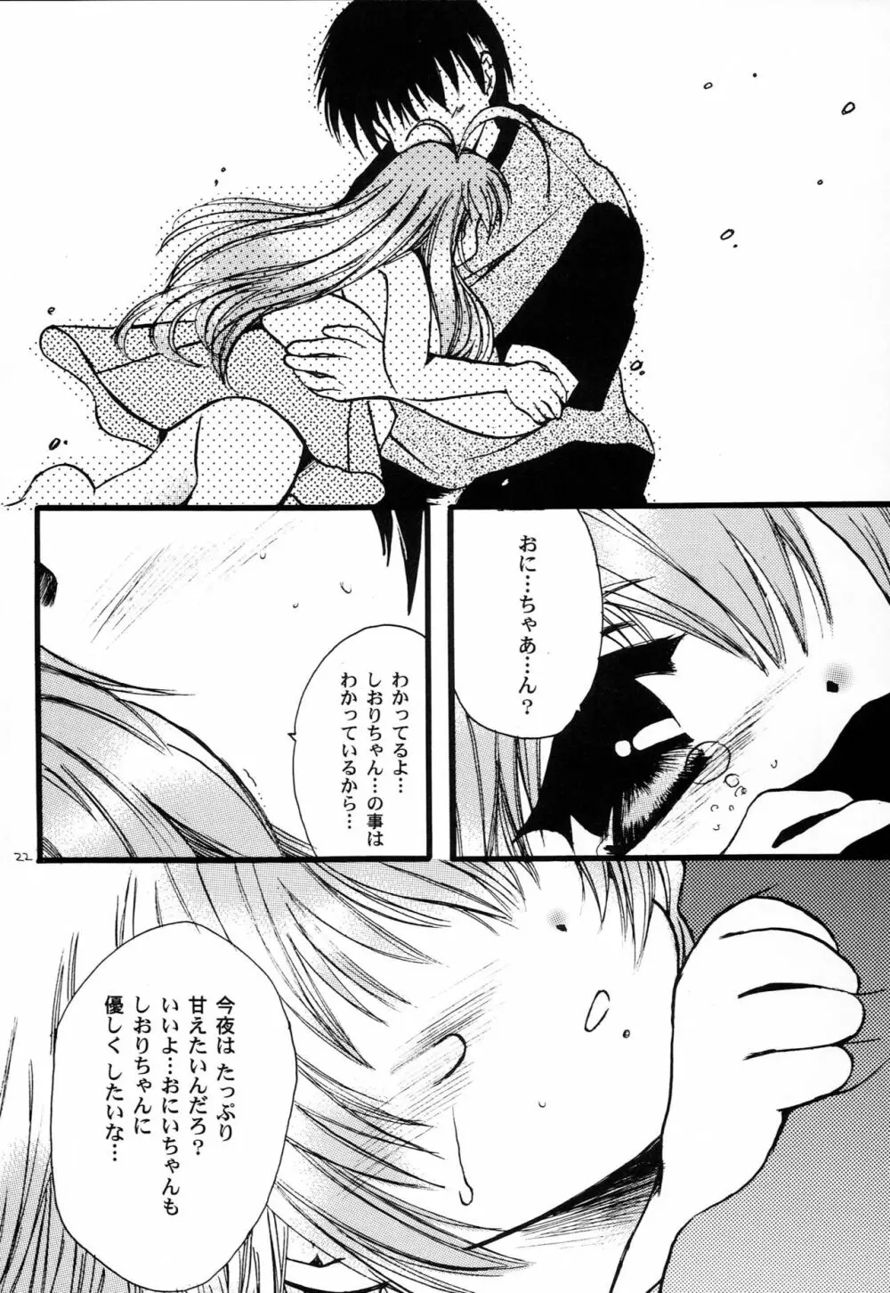 はじめてのないしょなの3 - page21