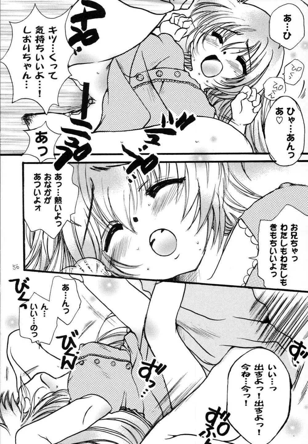 はじめてのないしょなの3 - page55