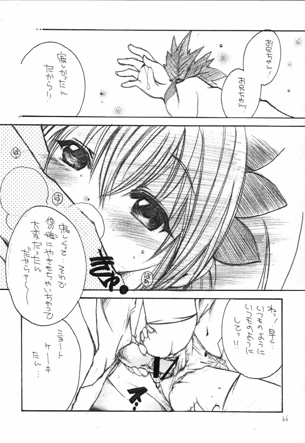 はじめてのないしょなの3 - page65