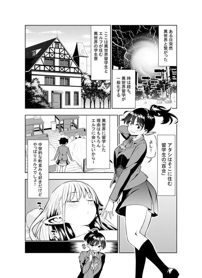 フタナリのエルフ - page6