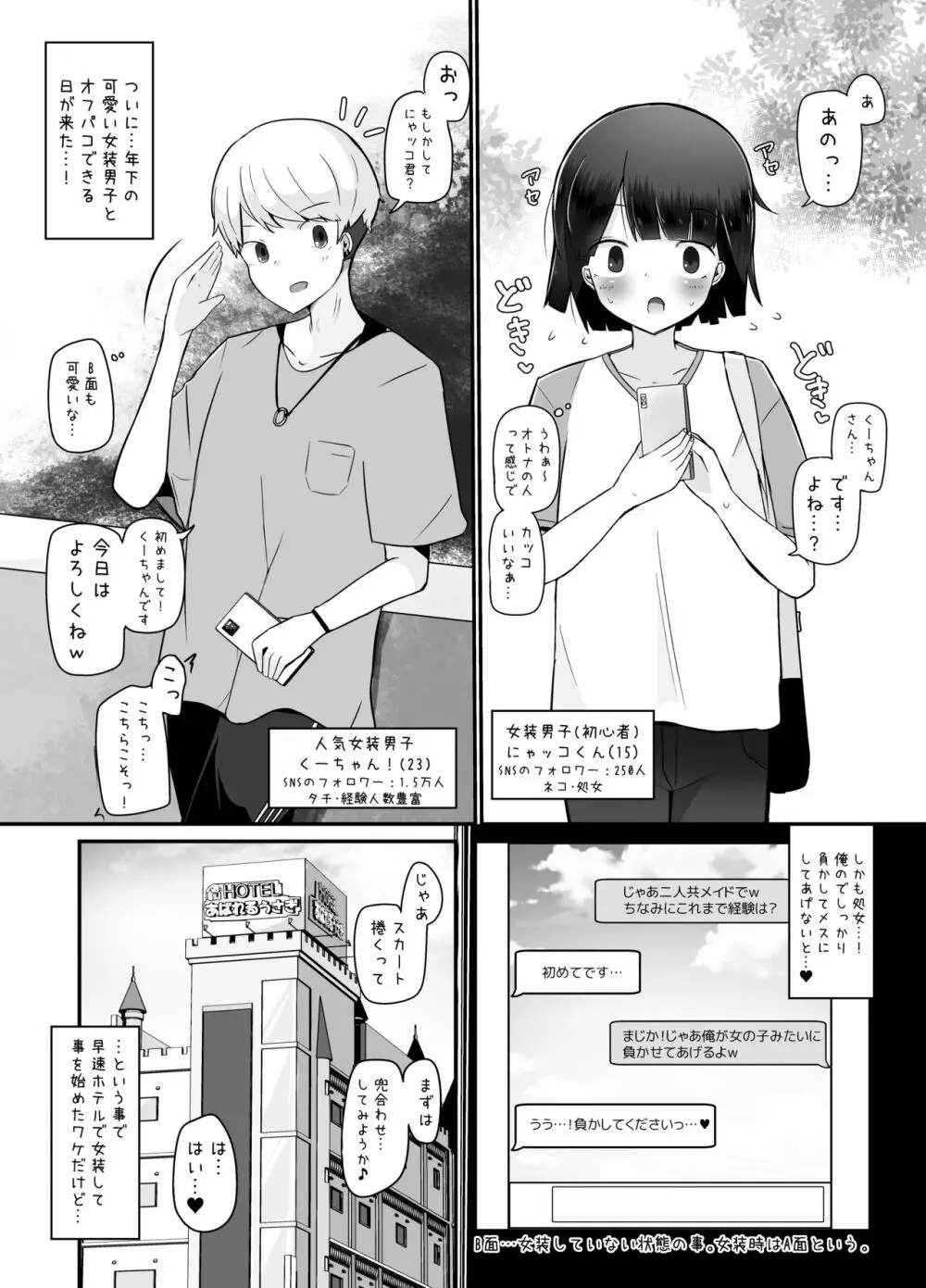 巨根男の娘短編集 - page9