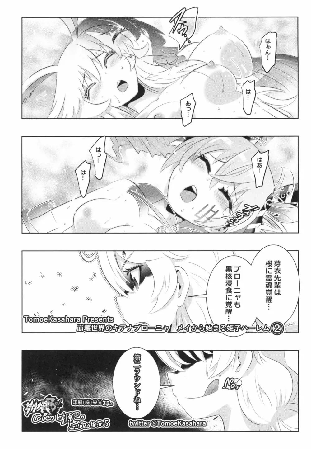 崩壊世界のキアナブローニャ メイから始める姫子ハーレム2 - page18