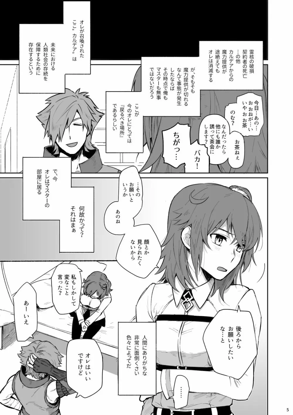 ある夜、カルデアにて - page3