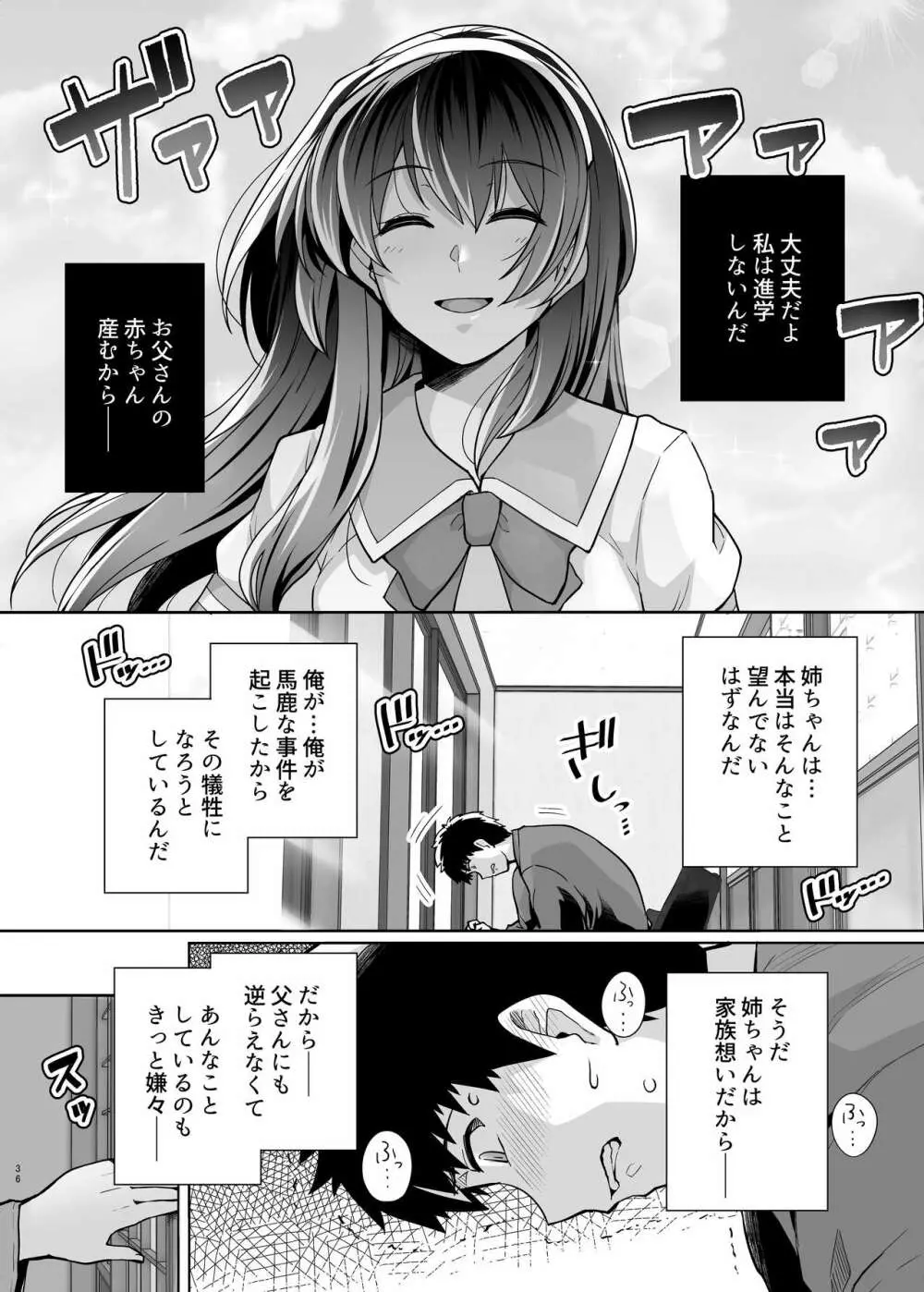 姉は親父に抱かれてる 2 - page36