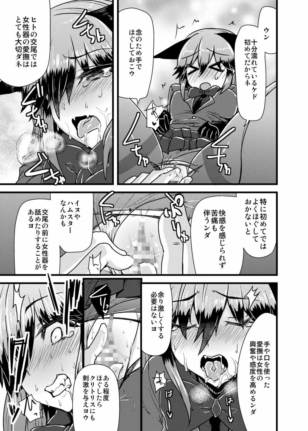 ギンギツネちゃんにヒトの交尾をおしえたいっ - page14