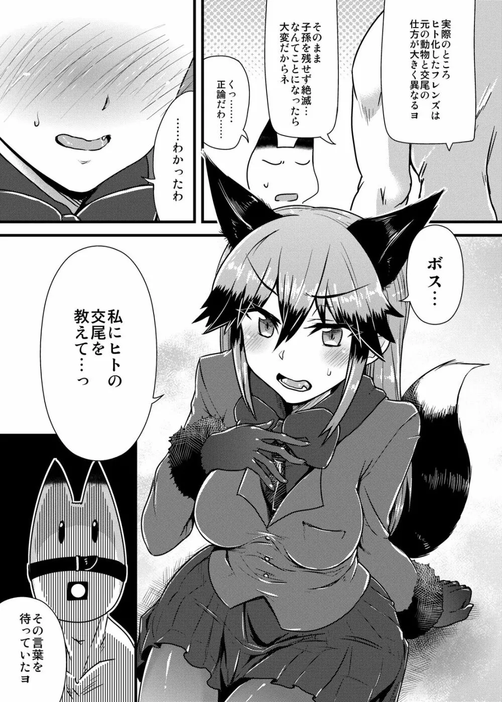 ギンギツネちゃんにヒトの交尾をおしえたいっ - page4