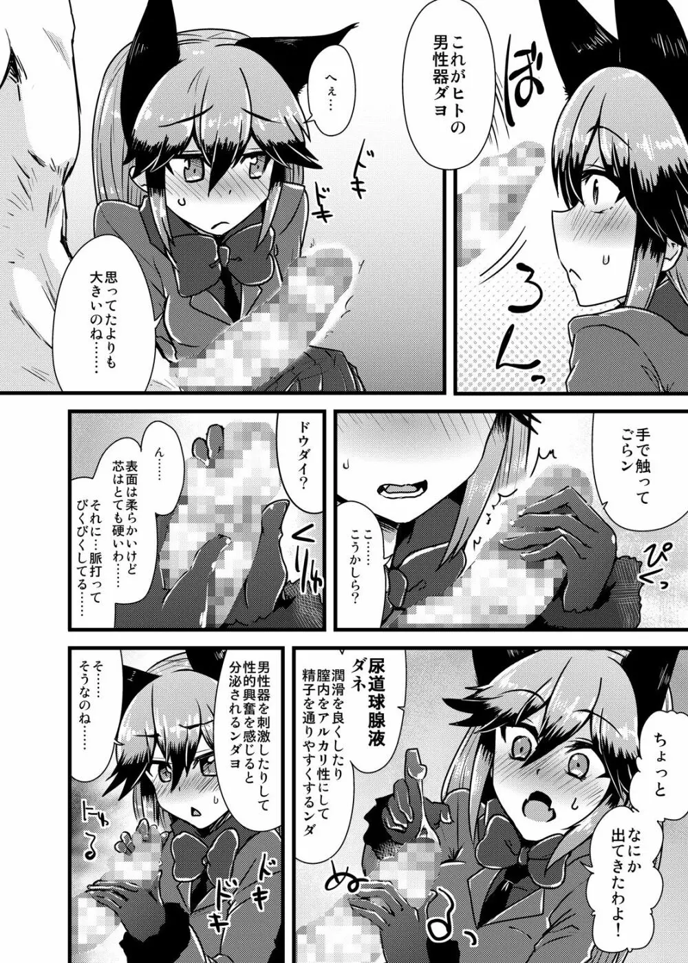 ギンギツネちゃんにヒトの交尾をおしえたいっ - page5