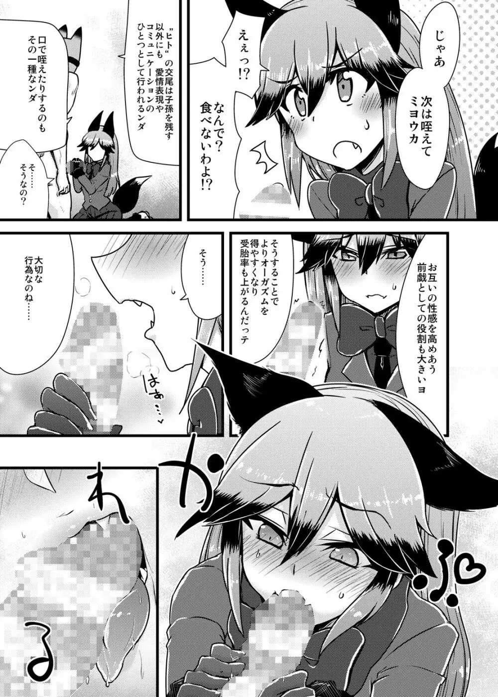 ギンギツネちゃんにヒトの交尾をおしえたいっ - page6