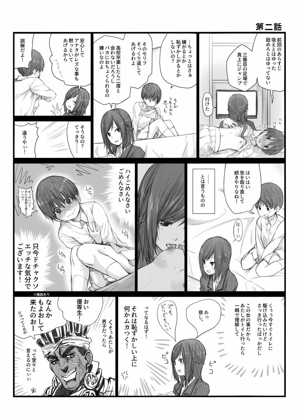 二人はそこまで親しくない。1 - page5