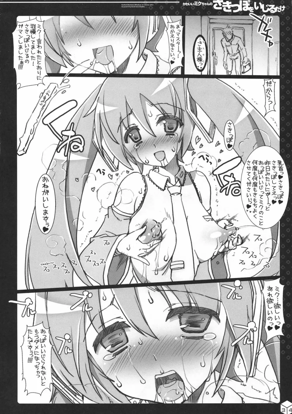 ミクちゃんのさきっぽ総集編＋α - page34