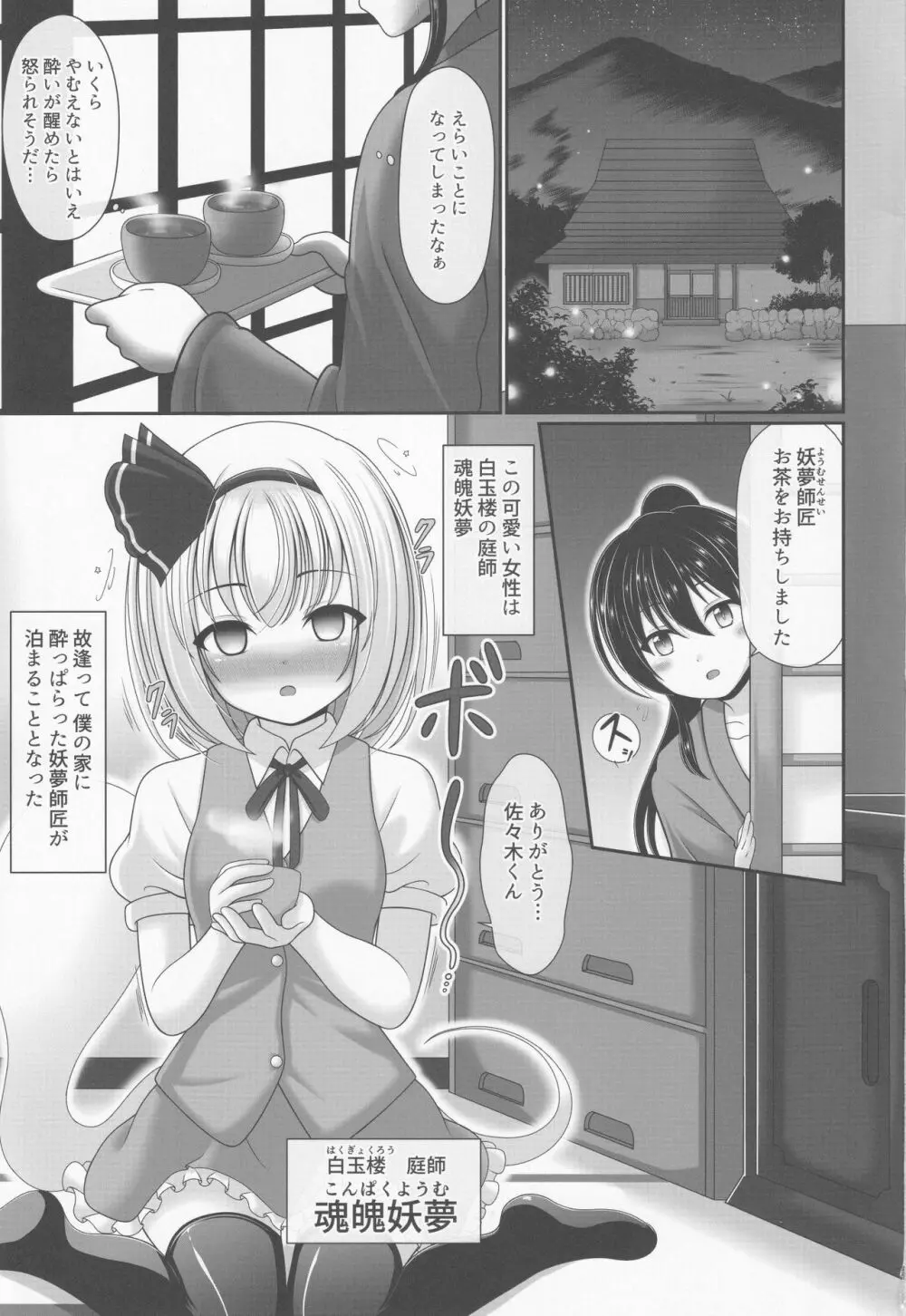 酔う酔う妖夢 - page2