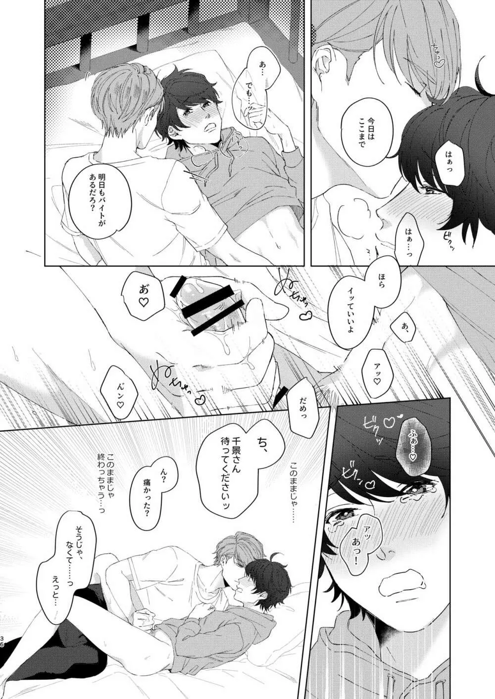 今夜がきっと正念場 - page35