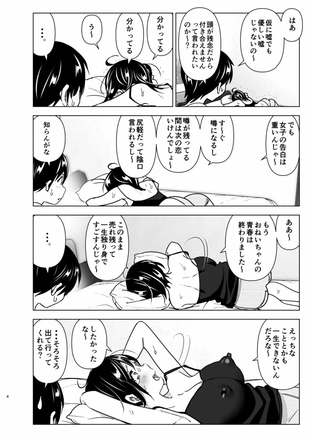 おねいちゃんと愚痴を聞いてあげる弟の話 - page3