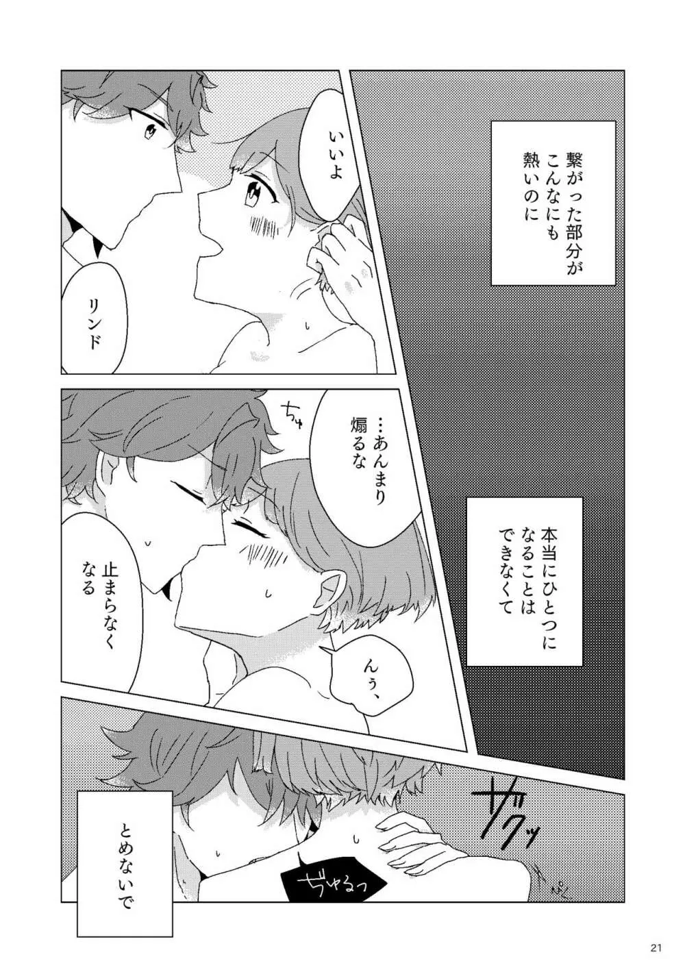 囁きながら噛みつきたい - page20