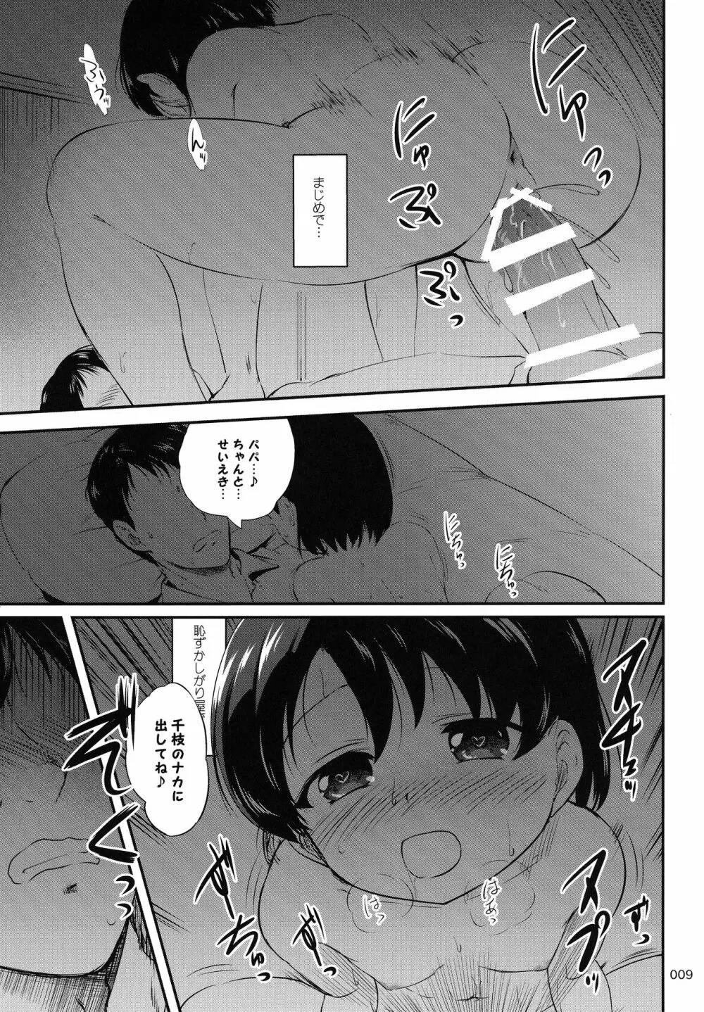 パパとシちゃう千枝はワルイコですか? - page8