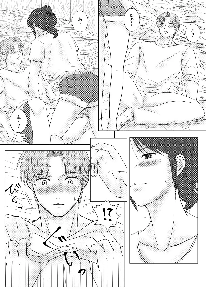 馬小屋でえっちしてるだけのさにへしさに本。 - page5