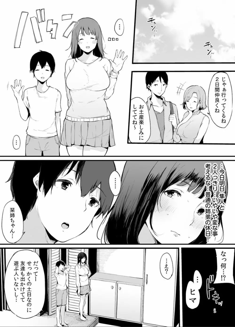 弟にエロ漫画と同じ事をされちゃうお姉ちゃんの話 2 - page6