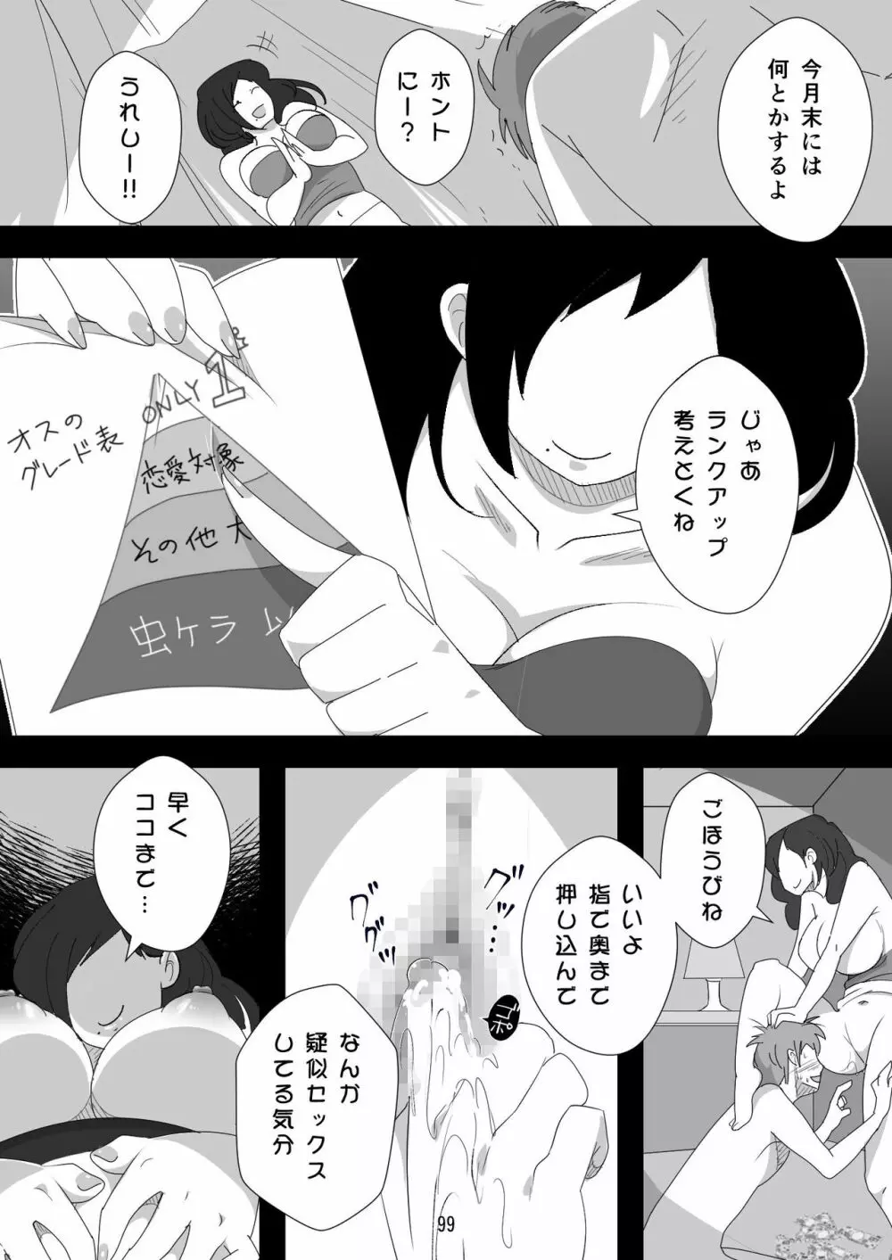 処女ビッチ～貢ぎマゾたらしの女～ - page99