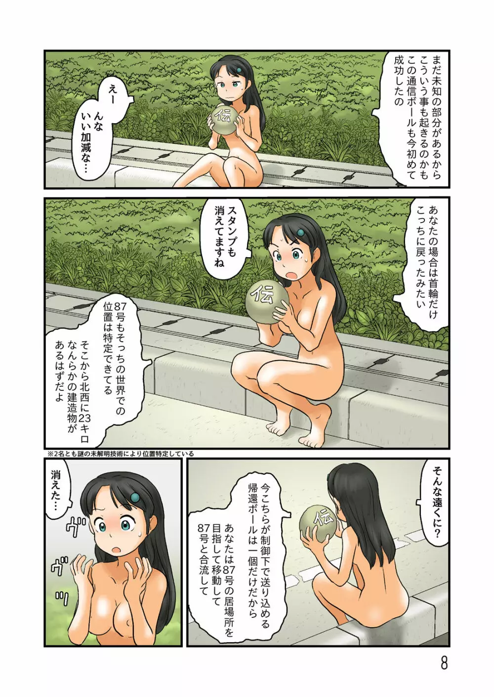 まちがえて別の露出空間に - page9