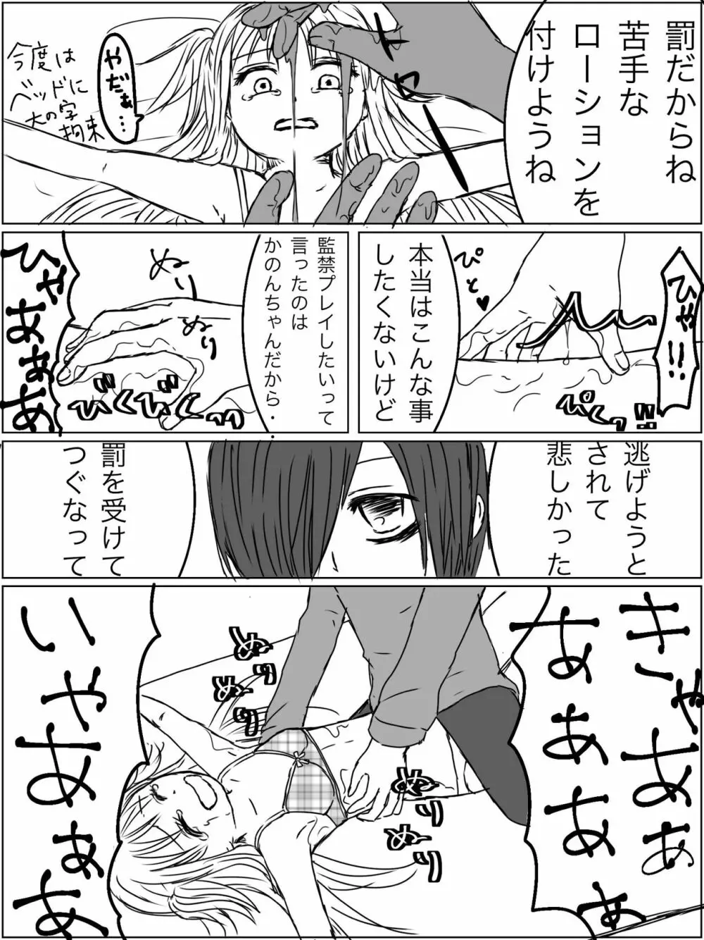 【くすぐり漫画】監禁プレイ「ごっこ」がしたかった話 - page7