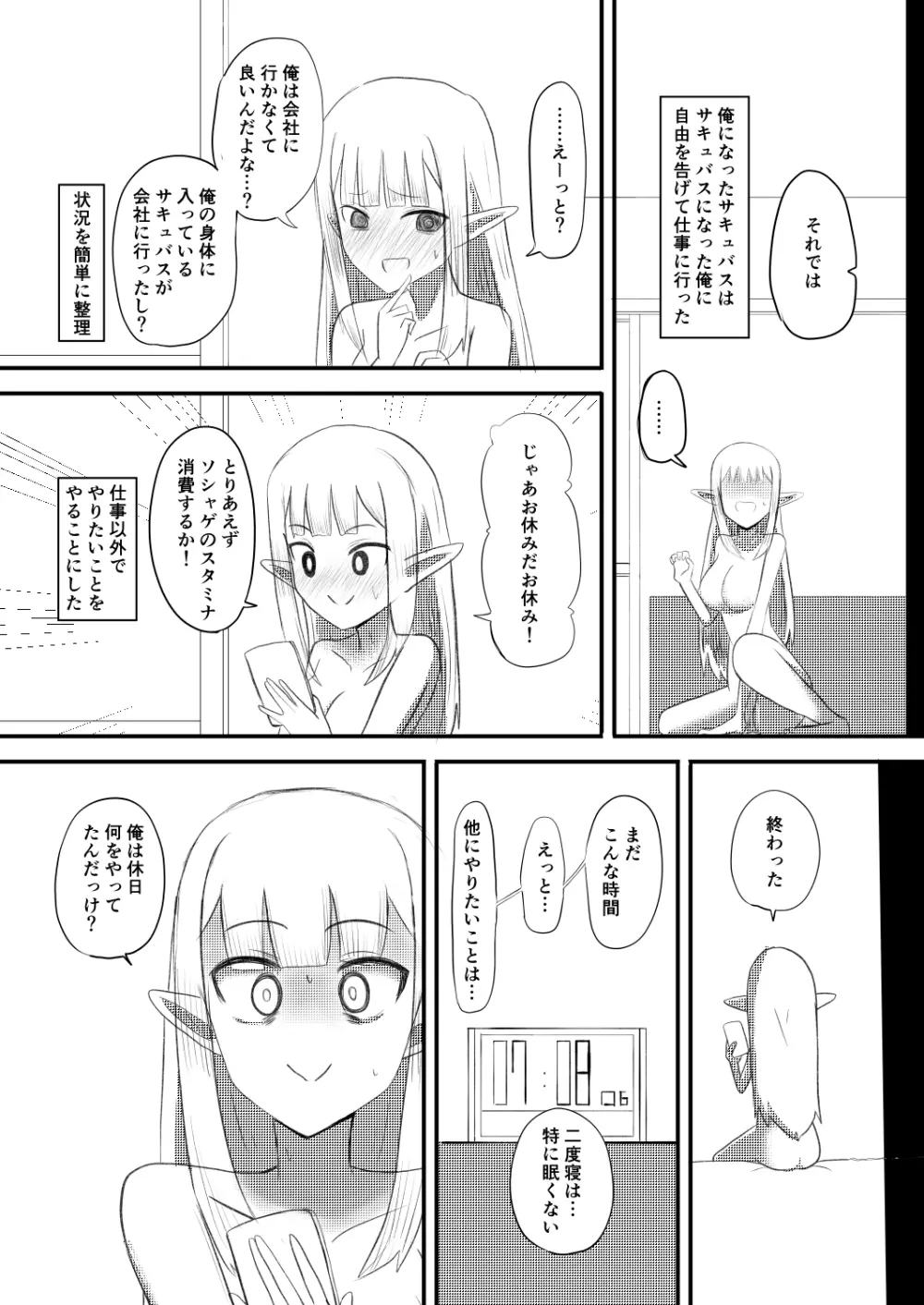 俺がサキュバスになってメス堕ちする話 - page8