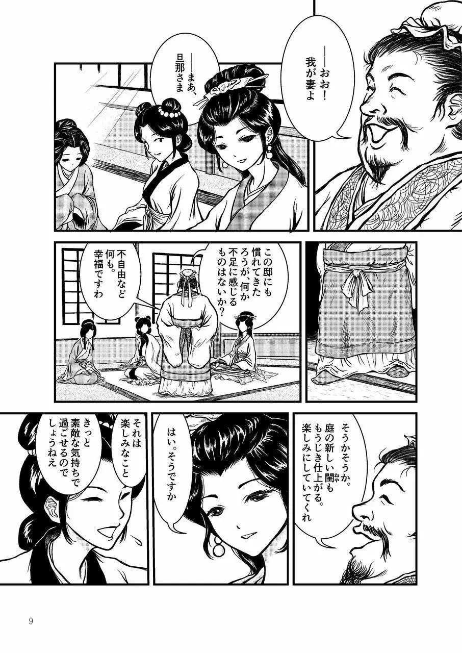 [センデシリオン (横弥真彦)] Morals under a pagoda -China- 古代中国編 - page9