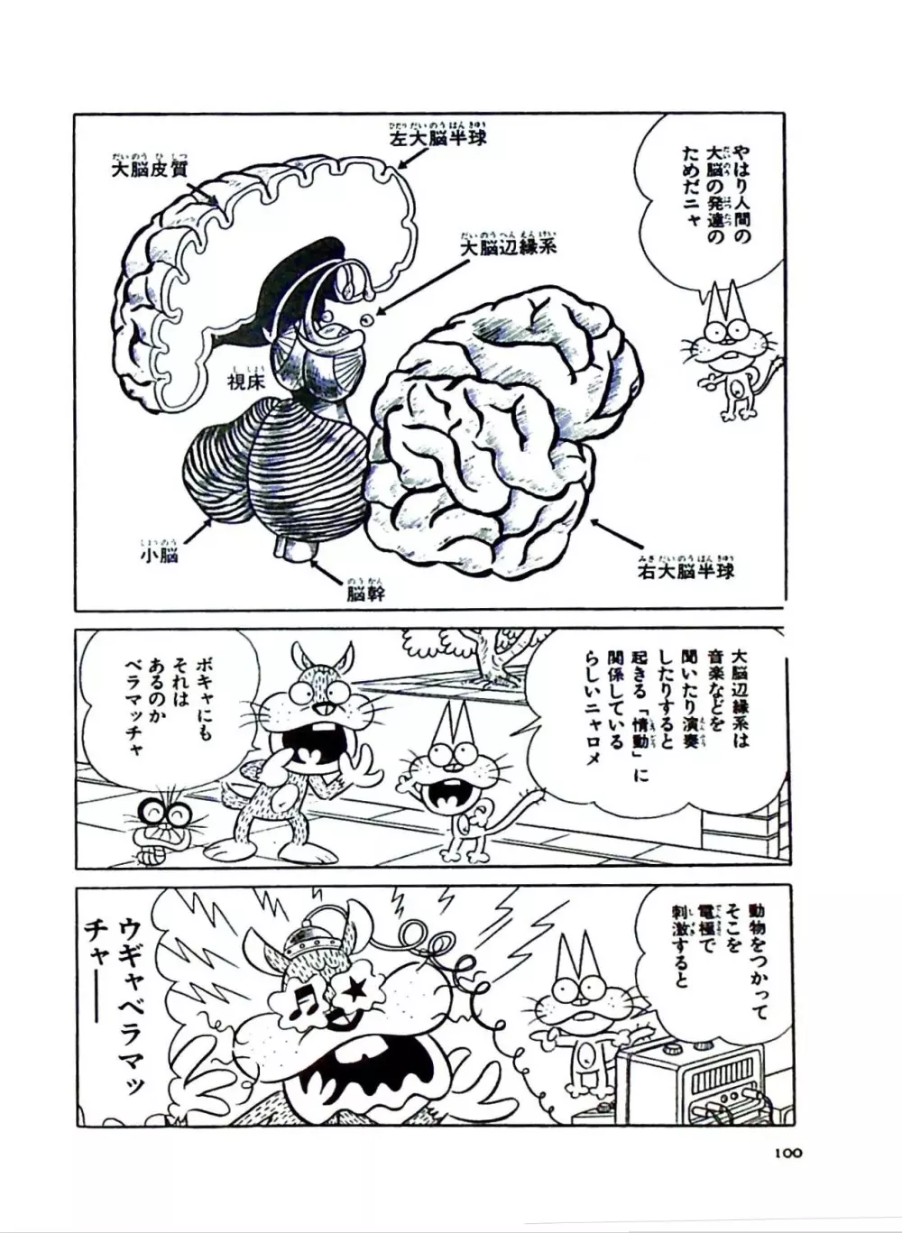 ニャロメのおもしろ性教室 - page106