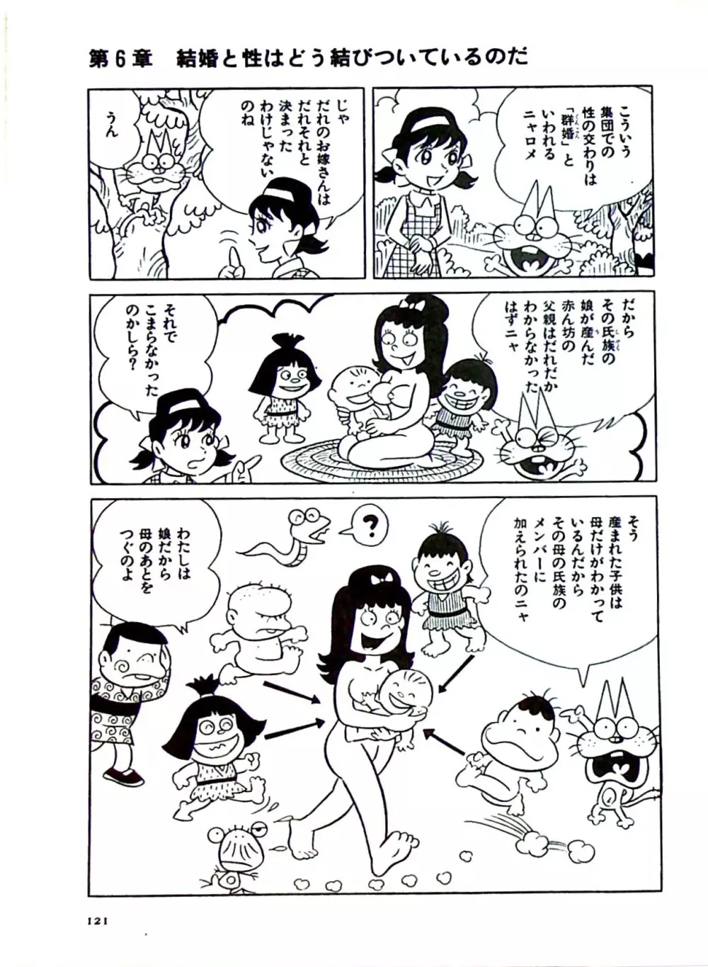 ニャロメのおもしろ性教室 - page127