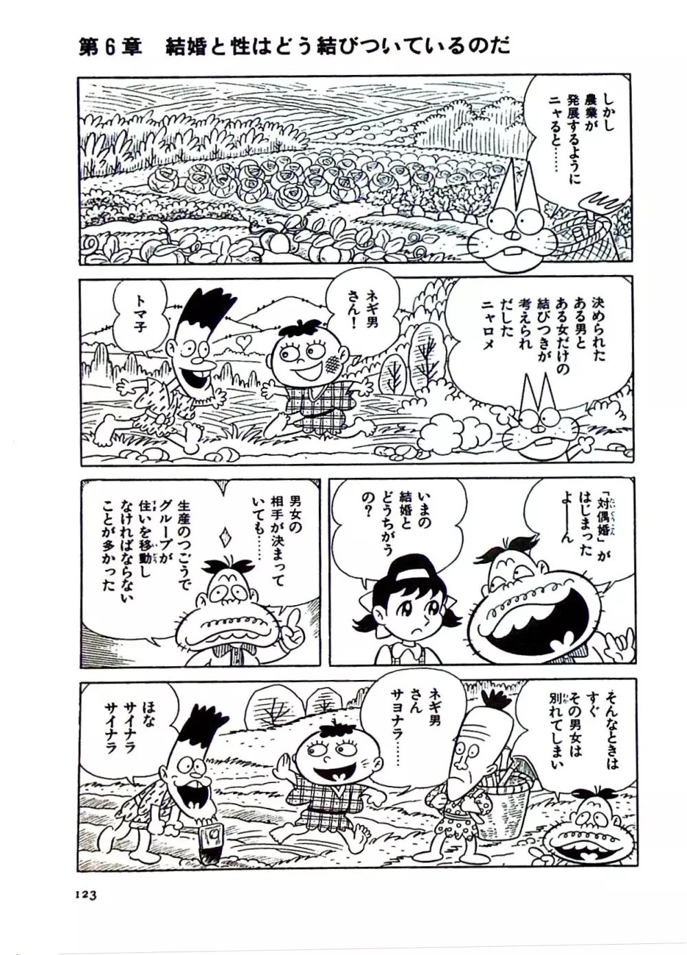 ニャロメのおもしろ性教室 - page129