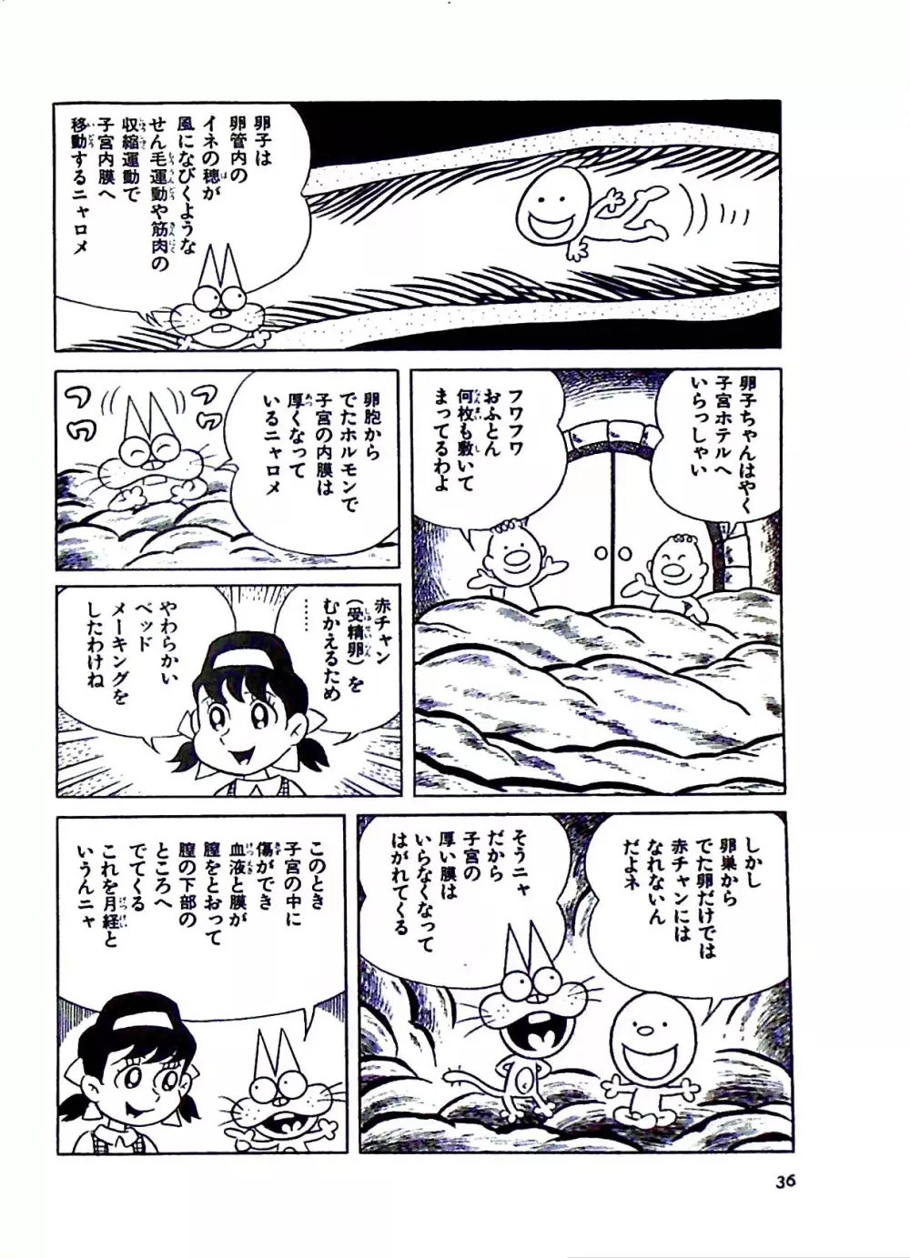 ニャロメのおもしろ性教室 - page42