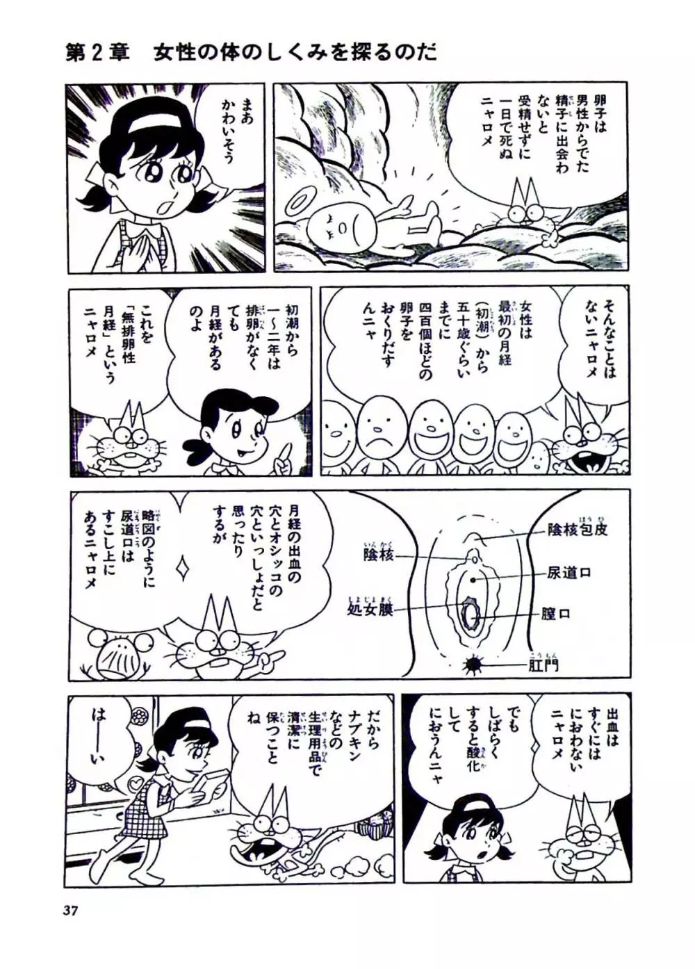 ニャロメのおもしろ性教室 - page43