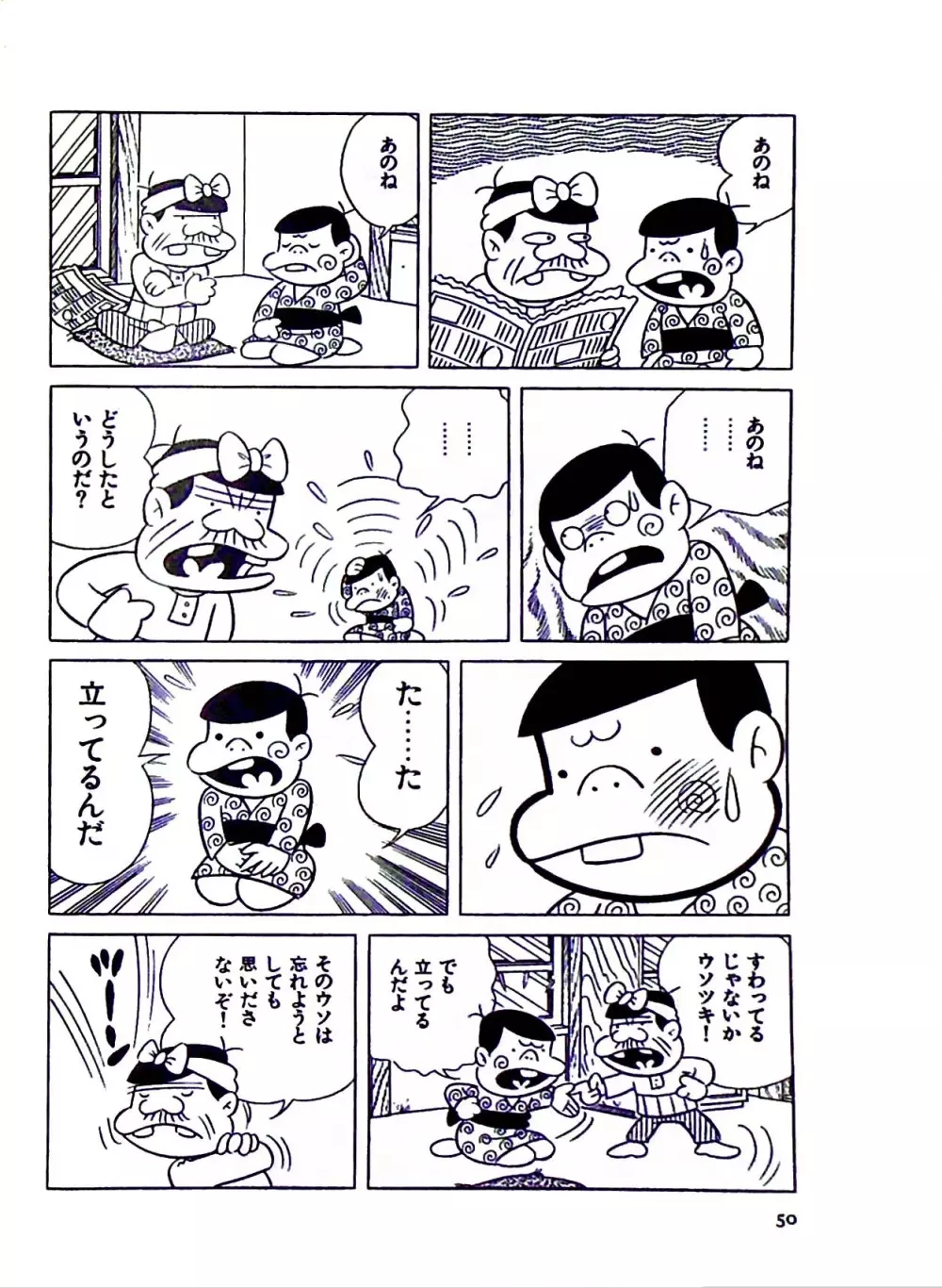 ニャロメのおもしろ性教室 - page56