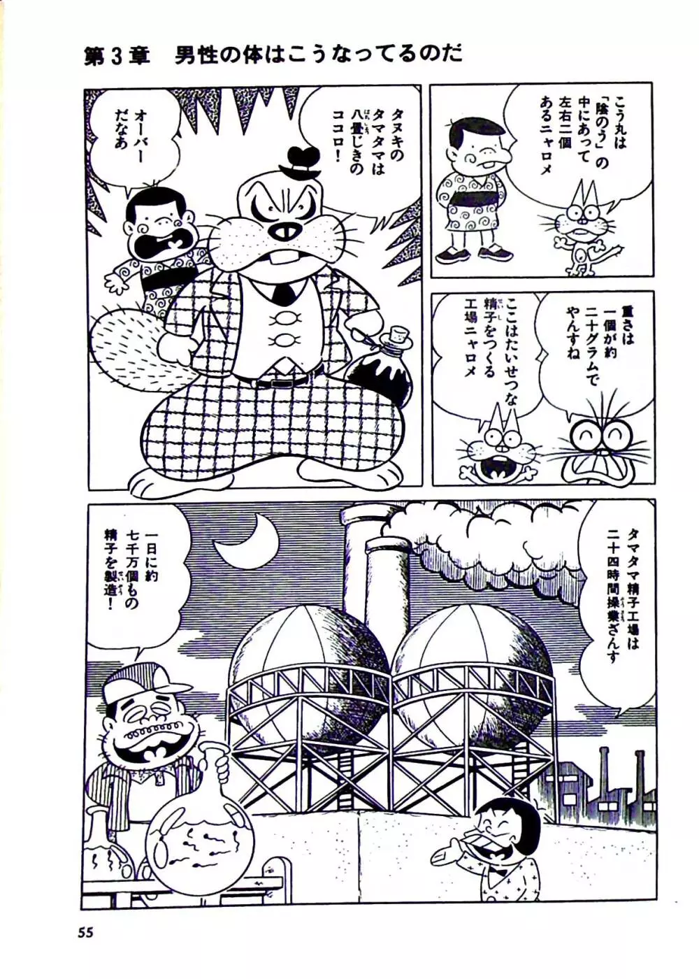 ニャロメのおもしろ性教室 - page61