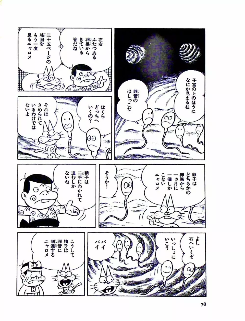 ニャロメのおもしろ性教室 - page84