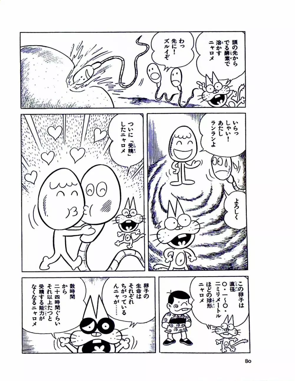 ニャロメのおもしろ性教室 - page86