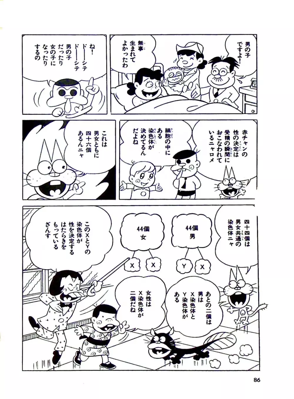 ニャロメのおもしろ性教室 - page92