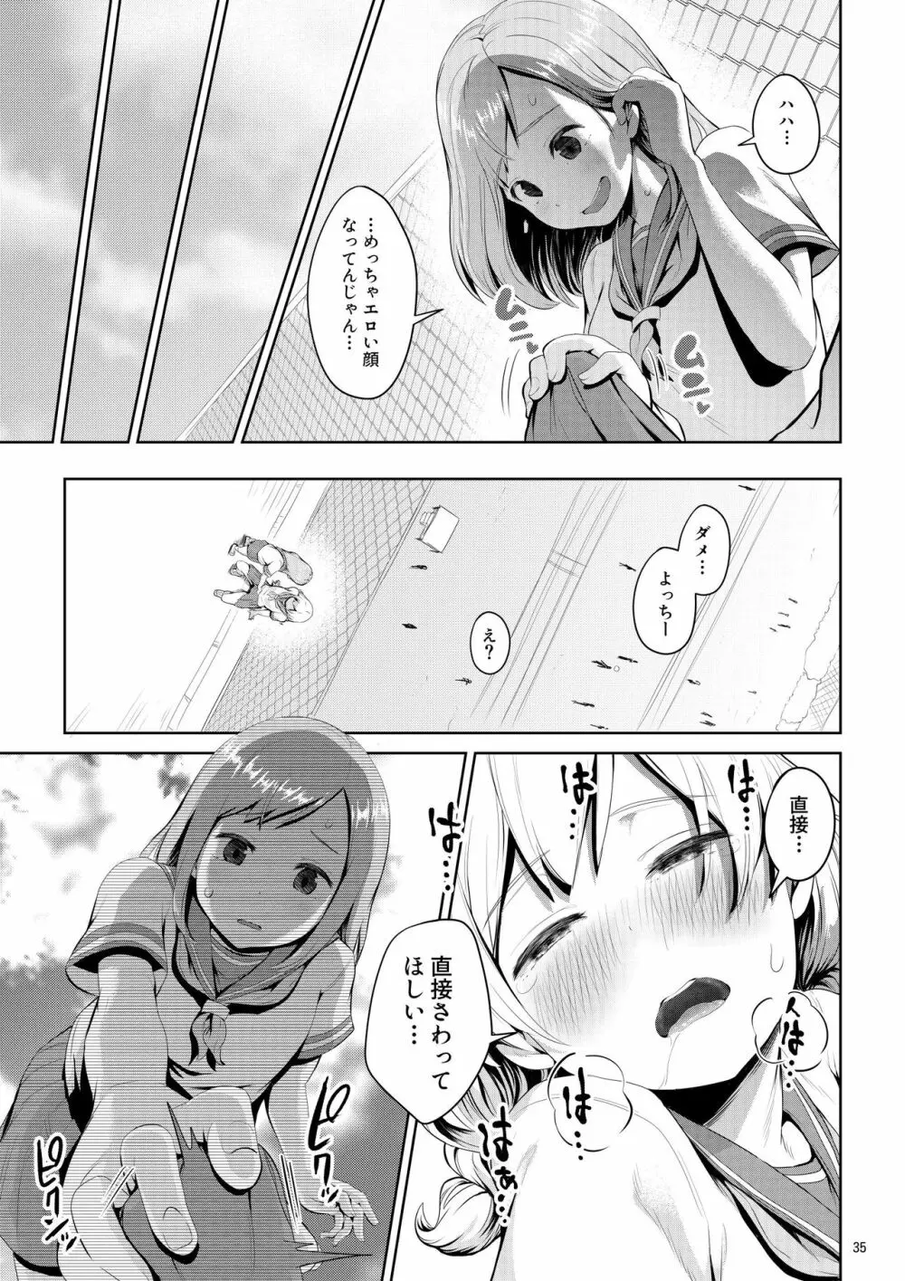 ちんこが生えたらどうするか - page35