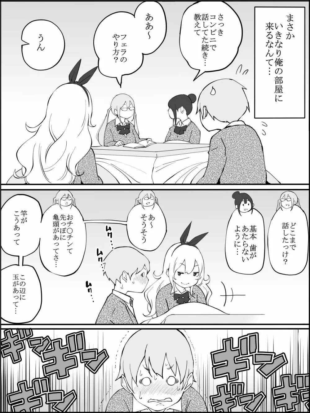 同じクラスのギャル３人と…❤ - page15