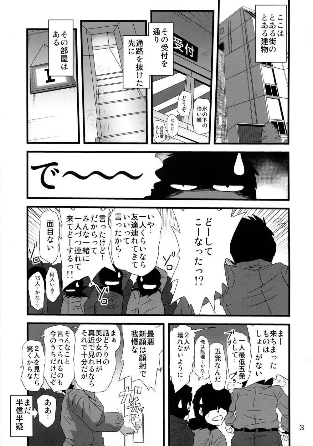 秘密の部屋の魔法少女3 - page3