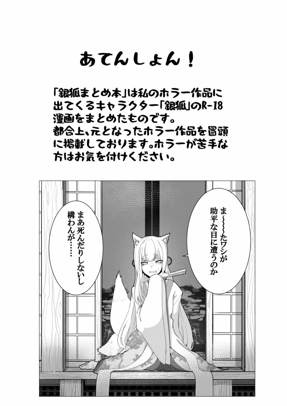 銀狐のえっちなやつまとめ本 - page2