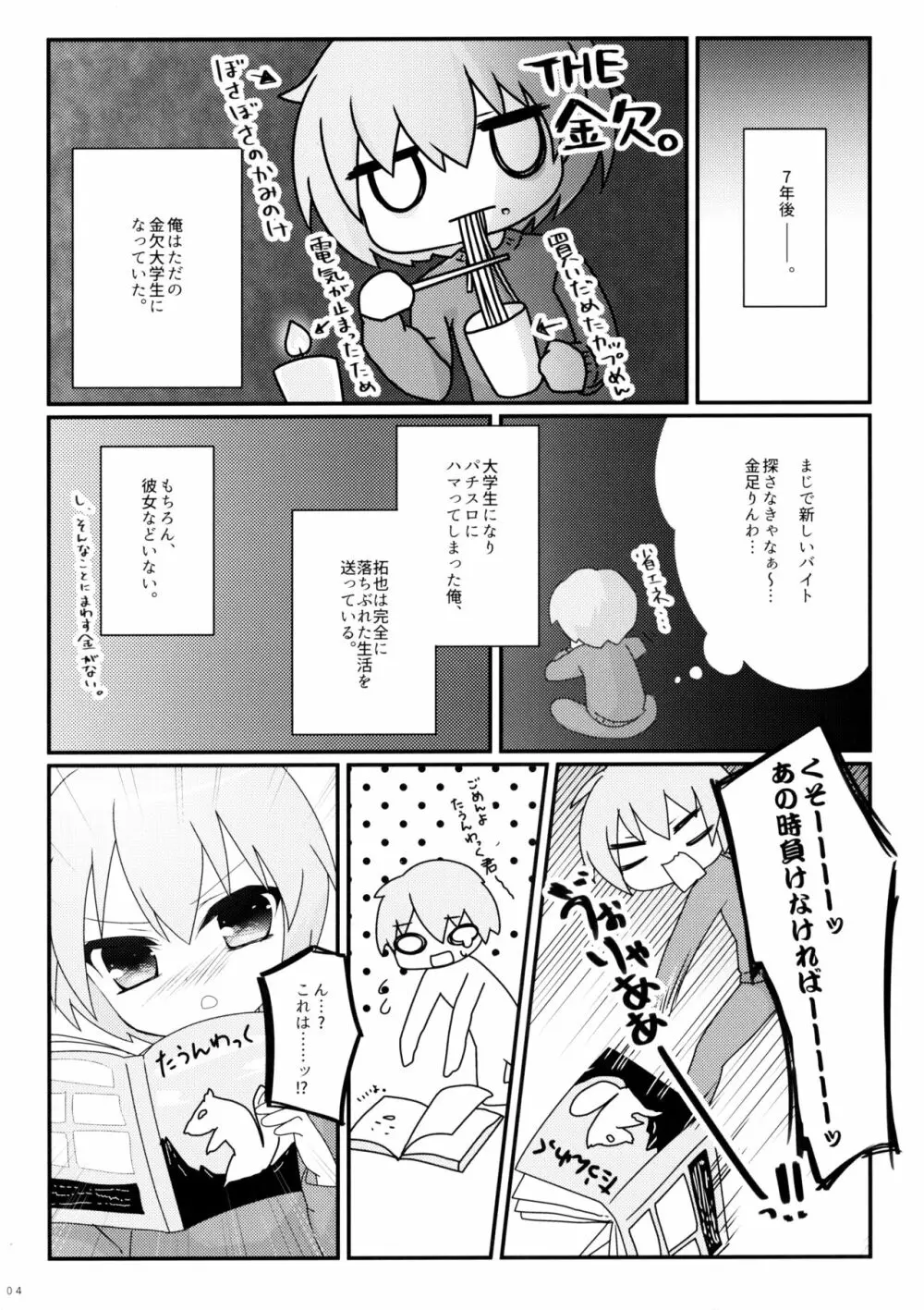 日給五十万のアルバイト - page3