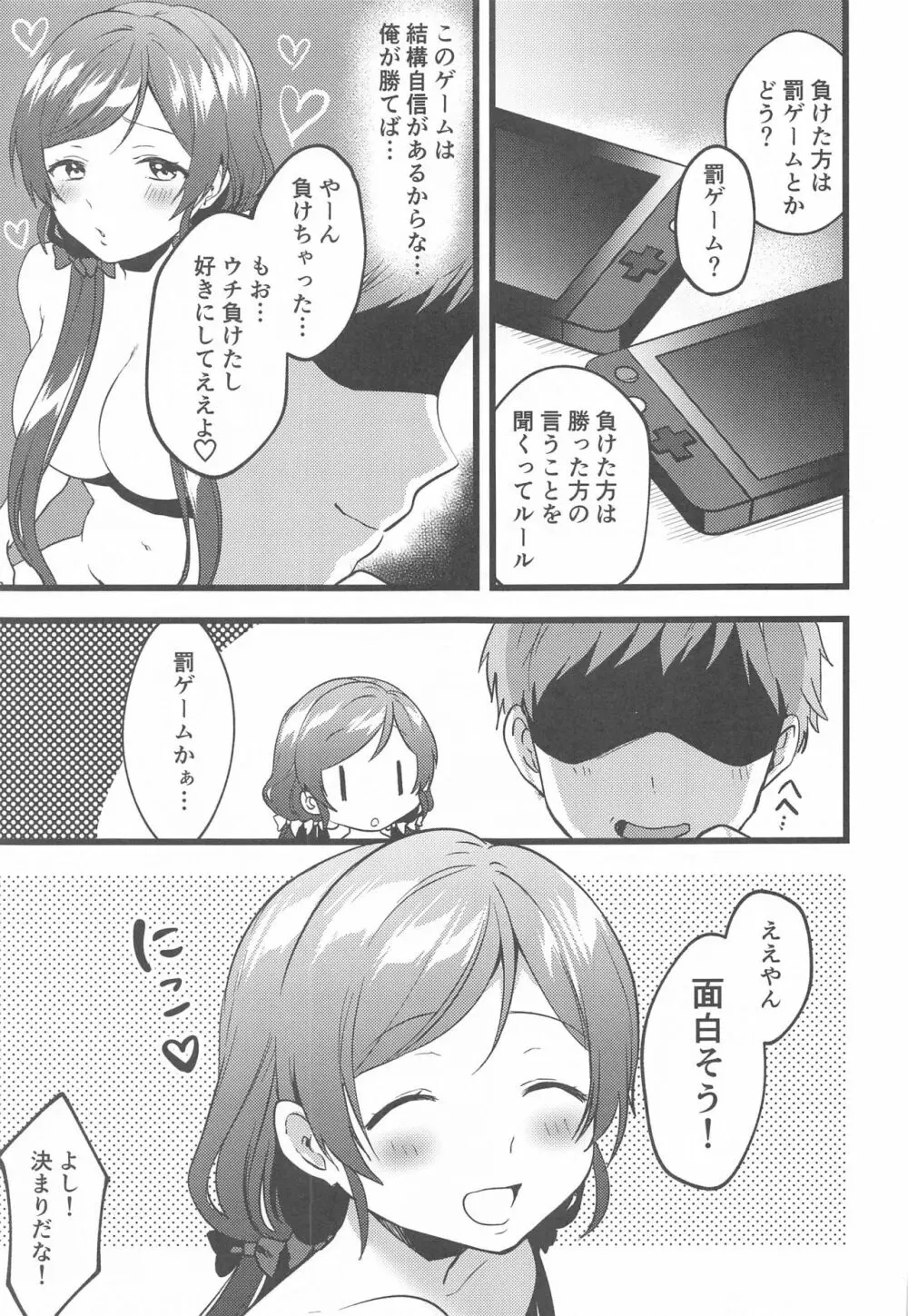 女神様の罰ゲーム - page4